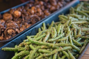 Mushrooms & Green Beans